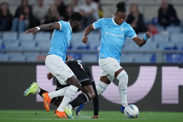 Lazio™s Tijjani Noslin during the Serie A EniLive soccer match between Lazio and Udinese at the Rome s Olympic stadium, Italy - Monday April 27, 2026 - Soccer ( Photo by Alfredo Falcone LaPresse )  Copyright: xAlfredoxFalcone LaPressex