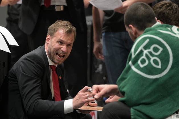 asyCredit Basketball Bundesliga, Matchday 31, Niners Chemnitz BMA365 Bamberg Baskets 27 04 2026 from 20 00 Chemnitz, Chemnitz Arena In the photo Head Couch Anton Gavel easyCredit Basketball Bundesliga, Matchday 31, Niners Chemnitz BMA365 Bamberg Baskets Chemnitz Saxony Germany Copyright: xEHLxMedia MichelxKöhlerx 20262704-Niners Chemnitz-Bamberg Baskets_096