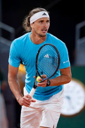 Mutua Madrid Open - Day Eight MADRID, SPAIN - APRIL 27: Alexander Zverev of Germany looks on against Terence Atmane of France during the Men s Singles Third Round match on Day Eight during the Mutua Madrid Open 2026 tournament celebrated at La Caja Magica on April 27, 2026 in Madrid, Spain. Madrid La Caja Magica Madrid Spain Copyright: xAlbertoxGardinx AGardin_20260427_Tennis_Madrid_Day8_0683