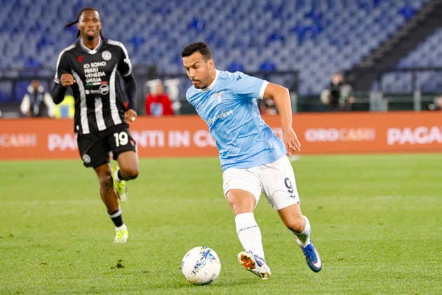 April 27, 2026, Rome, ITALY: SS Lazio s Pedro Eliezer Rodriguez Ledesma during the Italian Serie A soccer match between Lazio and Udinese at the Olimpico stadium in Rome, Italy, 27 April 2026. ANSA FABIO FRUSTACI. Italian Serie A Soccer Match Lazio Vs Udinese  - ZUMAa110 20260427_zaf_a110_039 Copyright: xFabioxFrustacix