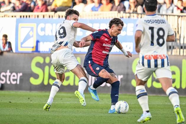 CALCIO - Serie A - Cagliari Calcio vs Atalanta BC Sebastiano Esposito of Cagliari Calcio during Cagliari Calcio vs Atalanta BC, Italian soccer Serie A match in Cagliari, Italy, April 27 2026 Cagliari Italy  Copyright: xIPAxSport ABACAx