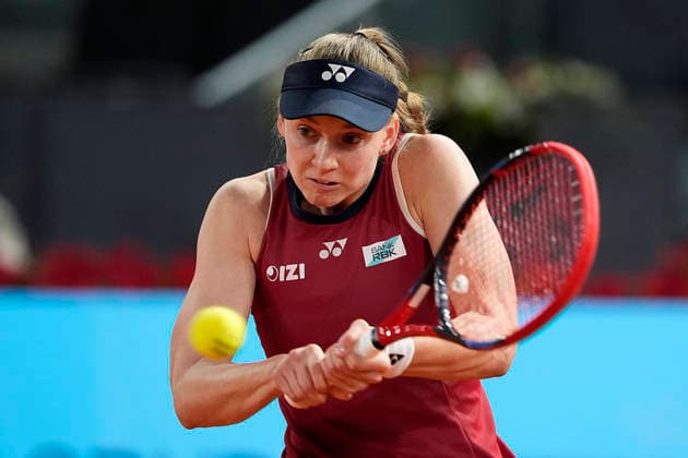 MADRID OPEN TENNIS 2026. WTA, Tennis Damen POTAPOVA ¢ AUT v RYBAKINA ¢ KAZ Elena Rybakina, Kazakhstan, during Madrid Open Tennis 2025 match. April 27, 2026.(ALTERPHOTOS Acero) MadridSpain  Copyright: xAcerox