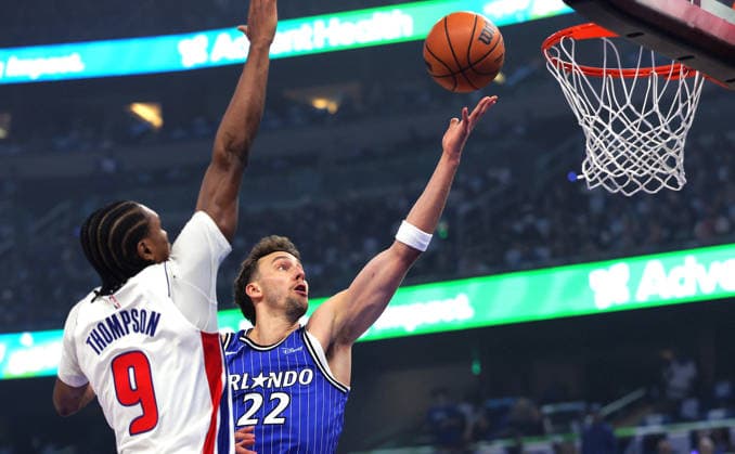 Basketball, NBA, Playoffs, Orlando Magic - Detroit Pistons