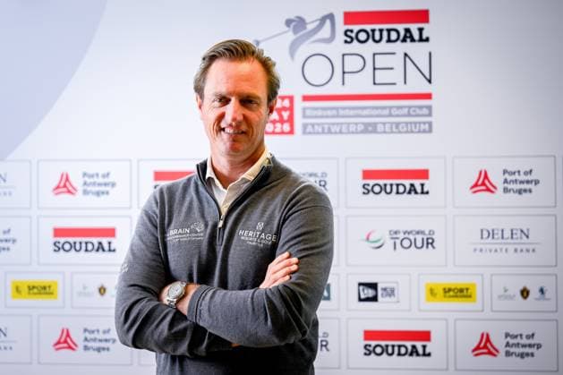 press conference, PK, Pressekonferenz Soudal Open Golf Tournament - 28 04 2026 STERREBEEK, BELGIUM - APRIL 28 : Colsaerts Nicolas during the press conference ahead of the Soudal Open Golf Tournament at the House of Golf on April 28, 2026 in Sterrebeek, Belgium, 28 04 2026  Copyright: xTomasxSiskx
