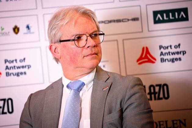 press conference, PK, Pressekonferenz Soudal Open Golf Tournament - 28 04 2026 STERREBEEK, BELGIUM - APRIL 28 : Thys Luc of Soudal during the press conference ahead of the Soudal Open Golf Tournament at the House of Golf on April 28, 2026 in Sterrebeek, Belgium, 28 04 2026  Copyright: xTomasxSiskx