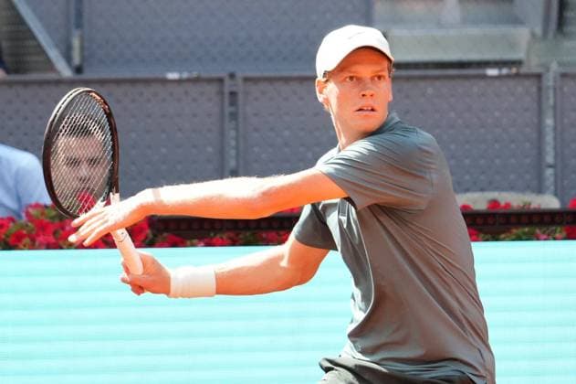 Jannik Sinner (ITA) vs Cameron Norrie (FRA) during Masters Series Madrid 2026 in Madrid, 28 April 2026. Cordon Press 