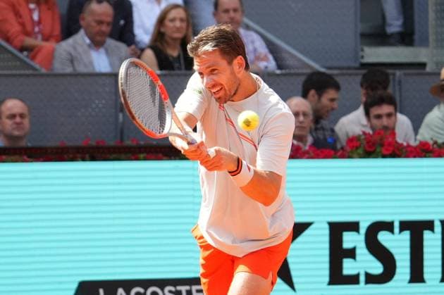 Jannik Sinner (ITA) vs Cameron Norrie (FRA) during Masters Series Madrid 2026 in Madrid, 28 April 2026. Cordon Press 