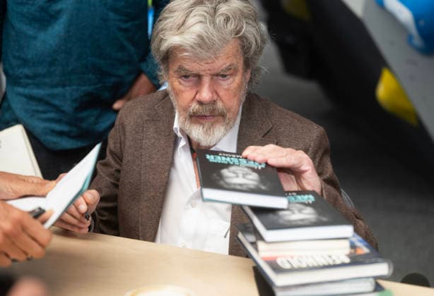 Mountaineer Reinhold Messner presenting his latest project The Final Expedition at press conference, PK, Pressekonferenz in Prague, Czech Republic, April 28, 2026. (CTKxPhoto MichaelaxRihova) CTKPhotoP2026042803959  CTKPhotoP2026042803959