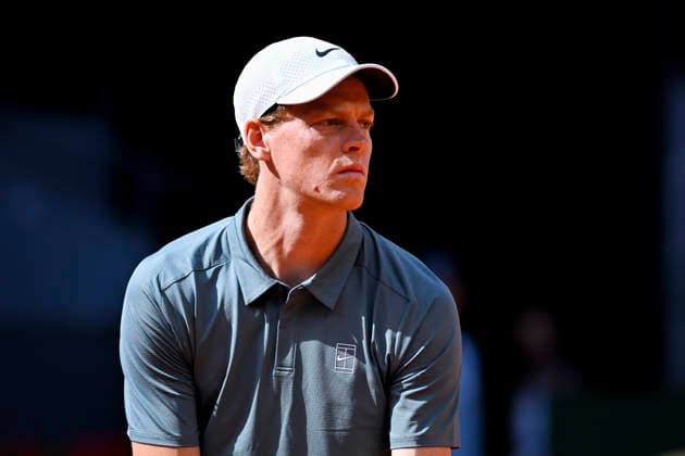 April 28, 2026, Madrid, Madrid, Spain: JANNIK SINNER of italy - NIKE during the Mutua Madrid Open 2026, ATP, Tennis Herren Masters 1000 and WTA, Tennis Damen 1000 tennis tournament, celebrated at Caja Magica on April 28, 2026 in Madrid, Spain. Mutua Madrid Open 2026 - Day 9 (04.28.26) - ZUMAc312 20260428_zsp_c312_020 Copyright: xOscarxManuelxSanchezx