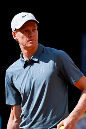 April 28, 2026, Madrid, Madrid, Spain: JANNIK SINNER of italy - NIKE during the Mutua Madrid Open 2026, ATP, Tennis Herren Masters 1000 and WTA, Tennis Damen 1000 tennis tournament, celebrated at Caja Magica on April 28, 2026 in Madrid, Spain. Mutua Madrid Open 2026 - Day 9 (04.28.26) - ZUMAc312 20260428_zsp_c312_026 Copyright: xOscarxManuelxSanchezx