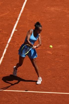 Leylah Fernandez (CAN) vs Mirra Andreeva (RUS) during Masters Series Madrid 2026 in Madrid, 28 April 2026. Cordon Press 