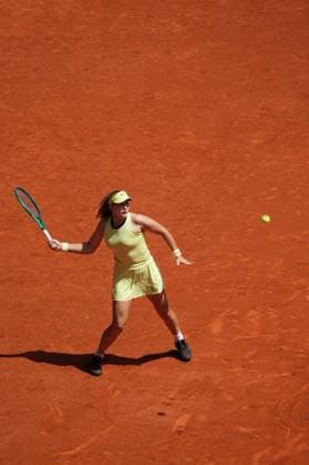 Leylah Fernandez (CAN) vs Mirra Andreeva (RUS) during Masters Series Madrid 2026 in Madrid, 28 April 2026. Cordon Press 