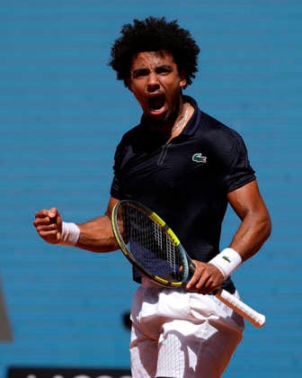 MADRID OPEN TENNIS 2026. ATP, Tennis Herren FILS ¢ FRA v ETCHEVERRY ¢ ARG Arthur Fils, France, during Madrid Open Tennis 2025 match. April 28, 2026.(ALTERPHOTOS Acero) MadridSpain  Copyright: xAcerox