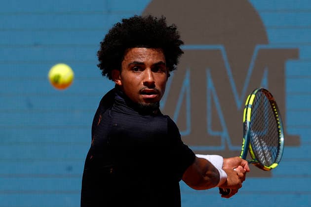 Arthur Fils, France, during Madrid Open Tennis 2025 match. April 28, 2026. (20260428365)