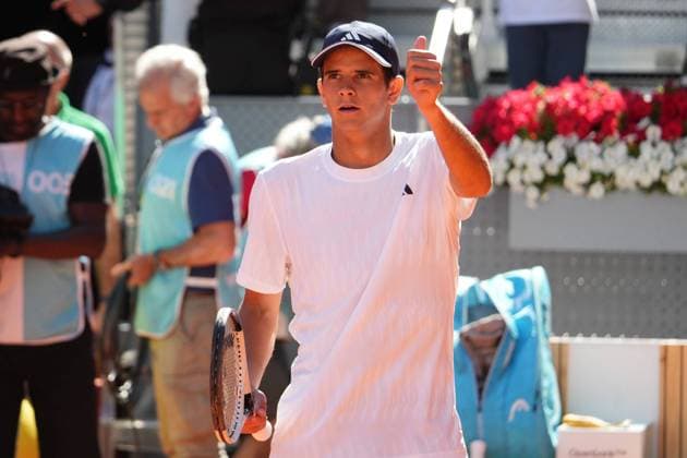 Vit Kopriva (CHE) vs Rafael Jodar (ESP) during Masters Series Madrid 2026 in Madrid, 28 April 2026. Cordon Press 