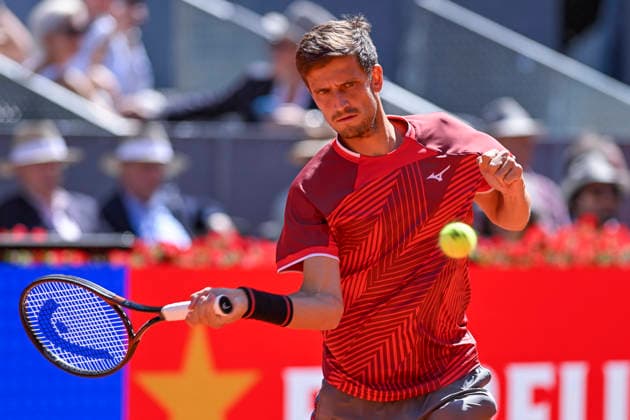 April 28, 2026, Madrid, Madrid, Spain: VIT KOPRIVA of czech republic during the Mutua Madrid Open 2026, ATP, Tennis Herren Masters 1000 and WTA, Tennis Damen 1000 tennis tournament, celebrated at Caja Magica on April 28, 2026 in Madrid, Spain. Madrid Spain - ZUMAc312 20260428_zsp_c312_387 Copyright: xOscarxManuelxSanchezx