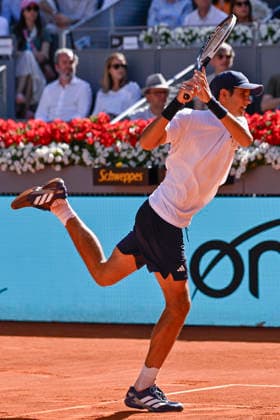 April 28, 2026, Madrid, Madrid, Spain: RAFAEL JODAR of Spain †ADIDAS during the Mutua Madrid Open 2026, ATP, Tennis Herren Masters 1000 and WTA, Tennis Damen 1000 tennis tournament, celebrated at Caja Magica on April 28, 2026 in Madrid, Spain. Madrid Spain - ZUMAc312 20260428_zsp_c312_363 Copyright: xOscarxManuelxSanchezx