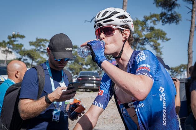 61st Presidential Cycling Tour of Turkiye MUGLA, TURKIYE - APRIL 28: Cyclists compete in the 132-kilometer Marmaris-Kiran route on April 28, 2026 in Mugla, Turkiye. This event represents the third stage of the 8-stage 61st Presidential Cycling Tour of Turkiye (TUR 2026), which is the only race in the country categorized as a ProSeries event on the UCI Europe Tour calendar. The competition is organized by the Turkish Cycling Federation under the auspices of the Presidency and with support from the Ministry of Youth and Sports. Ahmet Serdar Eser Anadolu Mugla Turkey. Editorial use only. Please get in touch for any other usage.  Copyright: x2026xAnadoluxAhmetxSerdarxEserx