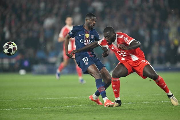 PSG v FC Bayern Munich - UEFA Champions League PARIS, FRANCE - APRIL 28: Ousmane Dembele (10) of Paris Saint-Germain (PSG) in action during the UEFA Champions League semi-final first leg match between PSG and FC Bayern Munich at Parc des Princes in Paris, France on April 28, 2026. Mustafa Yalcin Anadolu Paris France. Editorial use only. Please get in touch for any other usage.  Copyright: x2026xAnadoluxMustafaxYalcinx