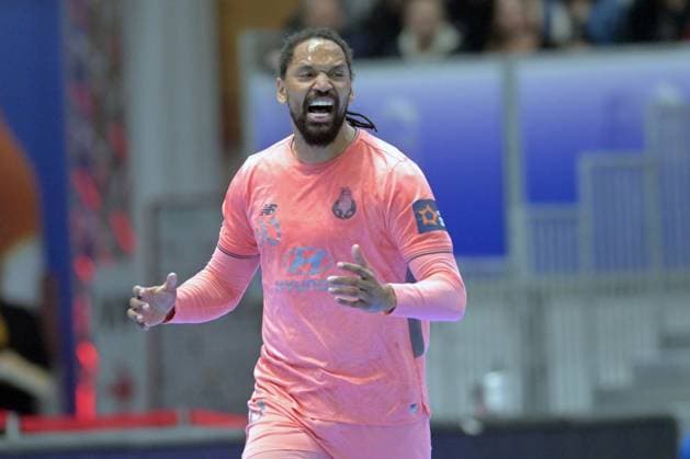 Gilberto Brito Duarte FC Porto 90 , GER, MT Melsungen FC Porto POR , Handball, EHF European League Men, Quarter Final, Season 2025 2026, 28 04 2026, GER, MT Melsungen FC Porto, Handball, EHF Men, Quarter Final, Season 2025 2026, 28 04 2026 Kassel Copyright: xEibner-Pressefotox xRolandxSippelx EP_RSL