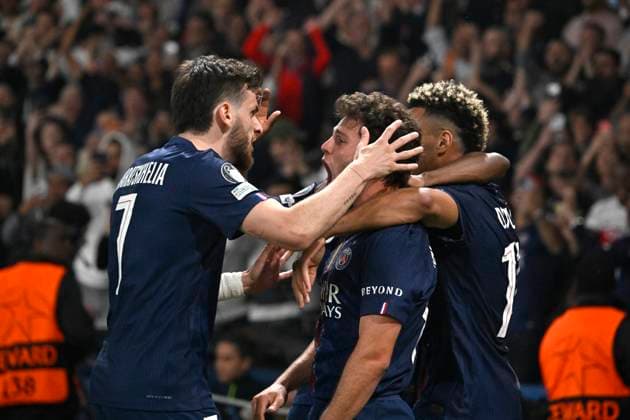 PSG - BAYERN PHOTOPQR OUEST FRANCE Stéphane Geufroi ; Paris ; 28 04 2026 ; Football Ligue des champions 2025-2026 Demi-finale (Aller) Paris SG - Bayern Munich. Paris, France, april 28th 2026. Champions League. Semi-final (First leg) Paris PSG - Bayern Munich. Paris France  Copyright: xPHOTOPQR OUESTxFRANCE MAXPPPxStéphanexGeufroix 20260428OFR9135 20260428OFR9135