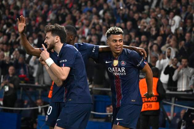 PSG - BAYERN PHOTOPQR OUEST FRANCE Stéphane Geufroi ; Paris ; 28 04 2026 ; Football Ligue des champions 2025-2026 Demi-finale (Aller) Paris SG - Bayern Munich. Paris, France, april 28th 2026. Champions League. Semi-final (First leg) Paris PSG - Bayern Munich. Paris France  Copyright: xPHOTOPQR OUESTxFRANCE MAXPPPxStéphanexGeufroix 20260428OFR9137 20260428OFR9137