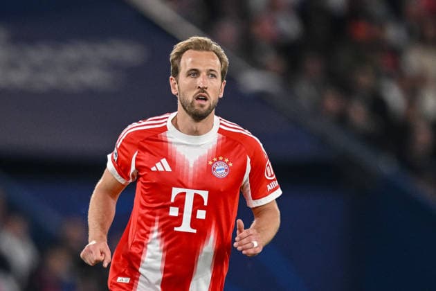 Harry Kane FC Bayern Munich Looks on during the UEFA Champions League 2025 26 Semi Final First Leg match between Paris Saint Germain and FC Bayern Munich at Parc des Princes on April 28, 2026 in Paris, France Photo by Harry Langer DeFodi Images