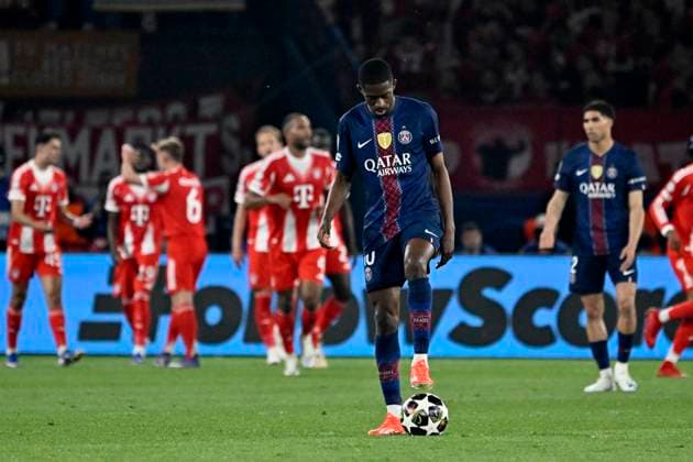 PSG - BAYERN PHOTOPQR OUEST FRANCE Stéphane Geufroi ; Paris ; 28 04 2026 ; Football Ligue des champions 2025-2026 Demi-finale (Aller) Paris SG - Bayern Munich. Paris, France, april 28th 2026. Champions League. Semi-final (First leg) Paris PSG - Bayern Munich. Paris France  Copyright: xPHOTOPQR OUESTxFRANCE MAXPPPxStéphanexGeufroix 20260428OFR9145 20260428OFR9145