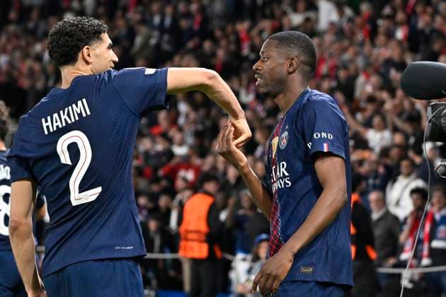 PSG - BAYERN PHOTOPQR OUEST FRANCE Stéphane Geufroi ; Paris ; 28 04 2026 ; Football Ligue des champions 2025-2026 Demi-finale (Aller) Paris SG - Bayern Munich. Paris, France, april 28th 2026. Champions League. Semi-final (First leg) Paris PSG - Bayern Munich. Paris France  Copyright: xPHOTOPQR OUESTxFRANCE MAXPPPxStéphanexGeufroix 20260428OFR9148 20260428OFR9148