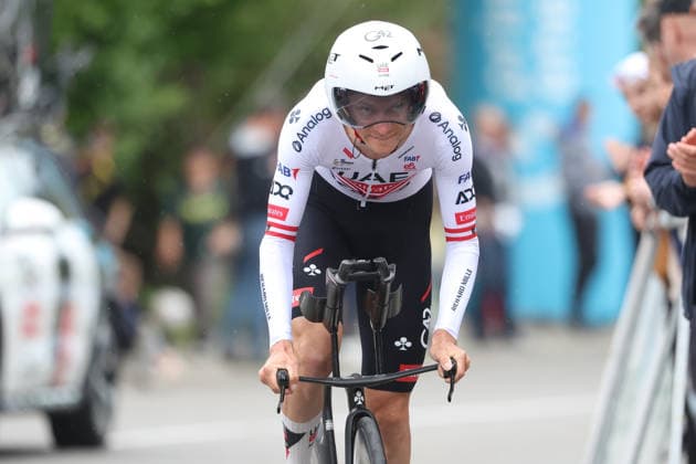 28 04 2026 Villars sur Glane, SWITZERLAND, Tour de Romandie 2026 Prologue Villars sur Glane Villars sur Glane Felix Grossschartner AUT Team UAE Emirates