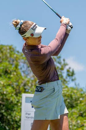 RIVIERA MAYA OPEN AT MAYAKOBA 2026 RIVIERA MAYA OPEN AT MAYAKOBA 2026 28042026 PLAYA DEL CARMEN, QUINTANA ROO Action photo of Nelly Korda of the USA, during practice day of the Riviera Maya Open at Mayakoba 2026 at El Camaleon Golf Club in Playa del Carmen, Mexico Action photo of Kelly Korda of the USA, during practice day of the Riviera Maya Open at Mayakoba 2026 held at El Camaleon Golf Club in Playa del Carmen, Mexico Photo by IMAGENSHOP AGENCIA FOTOGRAFICA PLAYA DEL CARMEN QUINTANA ROO MEXICO Copyright: xYOALIxMARTINEZx