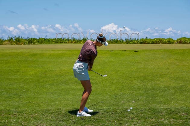 RIVIERA MAYA OPEN AT MAYAKOBA 2026 RIVIERA MAYA OPEN AT MAYAKOBA 2026 28042026 PLAYA DEL CARMEN, QUINTANA ROO Action photo of Nelly Korda of the USA, during practice day of the Riviera Maya Open at Mayakoba 2026 at El Camaleon Golf Club in Playa del Carmen, Mexico Action photo of Kelly Korda of the USA, during practice day of the Riviera Maya Open at Mayakoba 2026 held at El Camaleon Golf Club in Playa del Carmen, Mexico Photo by IMAGENSHOP AGENCIA FOTOGRAFICA PLAYA DEL CARMEN QUINTANA ROO MEXICO Copyright: xYOALIxMARTINEZx