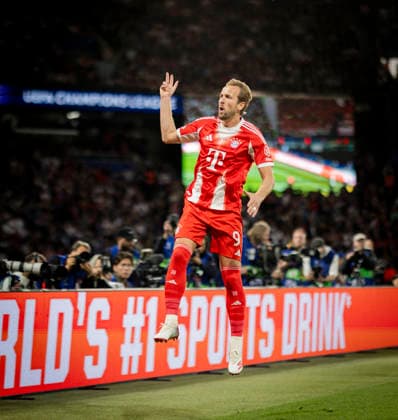 Paris, France. 28th Apr 2026. Goal celebration: Harry Kane (FCB) Paris Saint-Germain - FC Bayern München 28.04.2026 *** Paris, France 28th Apr 2026 Goal celebration Harry Kane FCB Paris Saint Germain FC Bayern Munich 28 04 2026