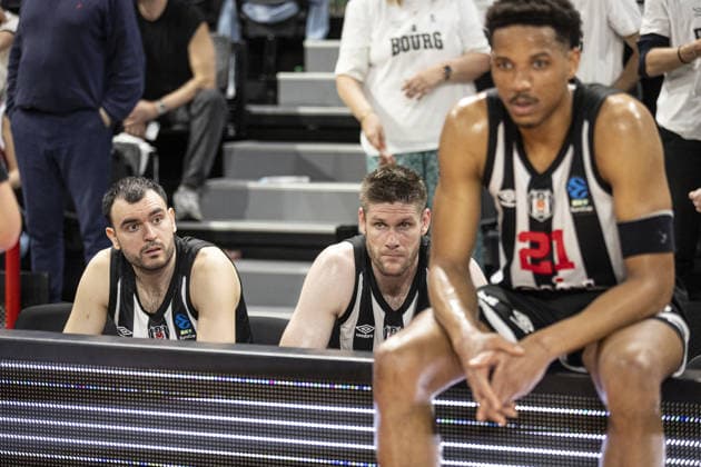 Cosea JL Bourg v Besiktas GAIN - EuroCup Final BOURGUE-EN-BRESSE, FRANCE - APRIL 28: Anthony Brown of Besiktas gestures at the end of the final EuroCup basketball match between Besiktas GAIN and Cosea JL Bourg at the Ekinox in Bourg-en-Bresse France on April 28, 2026. Elyxandro Cegarra Anadolu Bourg-en-Bresse France. Editorial use only. Please get in touch for any other usage.  Copyright: x2026xAnadoluxElyxandroxCegarrax