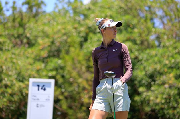 RIVIERA MAYA OPEN AT MAYAKOBA 2026 RIVIERA MAYA OPEN AT MAYAKOBA 2026 28042026 PLAYA DEL CARMEN, QUINTANA ROO Action photo of Nelly Korda of the USA, during practice day of the Riviera Maya Open at Mayakoba 2026 at El Camaleon Golf Club in Playa del Carmen, Mexico Action photo of Nelly Korda of the USA, during practice day of the Riviera Maya Open at Mayakoba 2026 held at El Camaleon Golf Club in Playa del Carmen, Mexico Photo by IMAGENSHOP AGENCIA FOTOGRAFICA PLAYA DEL CARMEN QUINTANA ROO MEXICO Copyright: xISABELAxQUIROZx