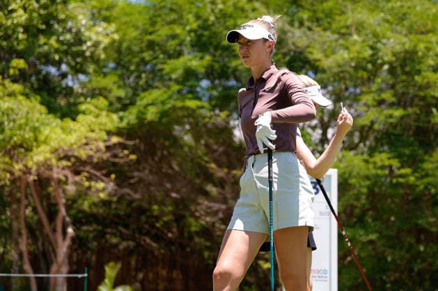 RIVIERA MAYA OPEN AT MAYAKOBA 2026 RIVIERA MAYA OPEN AT MAYAKOBA 2026 28042026 PLAYA DEL CARMEN, QUINTANA ROO Action photo of Nelly Korda of the USA, during practice day of the Riviera Maya Open at Mayakoba 2026 at El Camaleon Golf Club in Playa del Carmen, Mexico Action photo of Nelly Korda of the USA, during practice day of the Riviera Maya Open at Mayakoba 2026 held at El Camaleon Golf Club in Playa del Carmen, Mexico Photo by IMAGENSHOP AGENCIA FOTOGRAFICA PLAYA DEL CARMEN QUINTANA ROO MEXICO Copyright: xYOALIxMARTINEZx