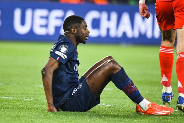 FOOTBALL : Paris Saint Germain vs FC Bayern Munich - Ligue des Champions - demi finale aller - 28 04 2026 Ousmane Dembele (Paris SG) ParisFrance  Copyright: xBaptistexAutissierx