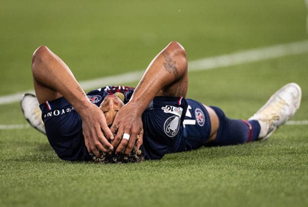 PSG x FC Bayern Marquinhos (PSG) in action during the game against FC Bayern valid for Champions League at the Parc des Princes stadium, in Paris, today april 28, 2026. Copyright: xx 0L3A7861