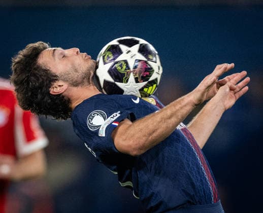PSG x FC Bayern Vitinha (PSG) in action during the game against FC Bayern valid for Champions League at the Parc des Princes stadium, in Paris, today april 28, 2026. Copyright: xx 0L3A8168