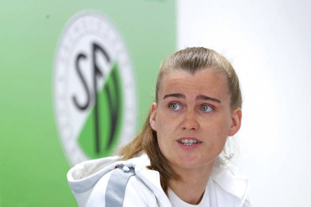 Presentation of the new Saxony Womens Cup 28 04 2026 Celine Hauk Co Coach RB Leipzig II Women Presentation of the new Saxony Womens Cup and preview of the final day for women and juniors Egidius Braun Sports School , 28 04 2026 Copyright: xBEAUTIFULxSPORTS JanxKaeferx