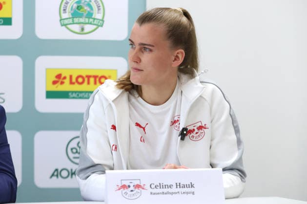 Presentation of the new Saxony Womens Cup 28 04 2026 Celine Hauk Co Coach RB Leipzig II Women Presentation of the new Saxony Womens Cup and preview of the final day for women and juniors Egidius Braun Sports School , 28 04 2026 Copyright: xBEAUTIFULxSPORTS JanxKaeferx