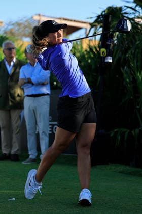 LIV GOLF MEXICO 2026 RIVIERA MAYA OPEN AT MAYAKOBA 2026 28042026 PLAYA DEL CARMEN, QUINTANA ROO Action photo of Mexican Isabella Fierro, during the opening ceremony of the Riviera Maya Open at Mayakoba 2026 at El Camaleon Golf Club in Playa del Carmen, Mexico Action photo of mexican Isabella Fierro, during the opening ceremony of the Riviera Maya Open at Mayakoba 2026 held at El Camaleon Golf Club in Playa del Carmen, Mexico Photo by IMAGENSHOP AGENCIA FOTOGRAFICA PLAYA DEL CARMEN QUINTANA ROO MEXICO Copyright: xJorgexReyesx