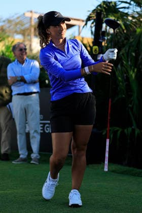 RIVIERA MAYA OPEN AT MAYAKOBA 2026 RIVIERA MAYA OPEN AT MAYAKOBA 2026 28042026 PLAYA DEL CARMEN, QUINTANA ROO Action photo of Mexican Isabella Fierro, during the opening ceremony of the Riviera Maya Open at Mayakoba 2026 at El Camaleon Golf Club in Playa del Carmen, Mexico Action photo of mexican Isabella Fierro, during the opening ceremony of the Riviera Maya Open at Mayakoba 2026 held at El Camaleon Golf Club in Playa del Carmen, Mexico Photo by IMAGENSHOP AGENCIA FOTOGRAFICA PLAYA DEL CARMEN QUINTANA ROO MEXICO Copyright: xJorgexReyesx