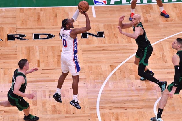 Basketball, NBA Playoffs, Boston Celtics - Philadelphia 76ers
