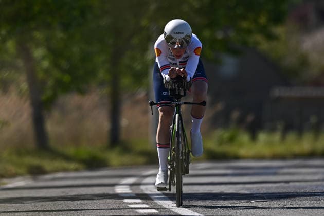 UCI Para Cycling Road World Cup: Round 2 Picture by Mathew Wells SWpix.com - 29 04 2026 - Cycling - UCI Para Cycling Road World Cup: Round 2 - Gistel, West Flanders, Belgium - Women C5 Individual Time Trial (ITT) - Crystal Lane-Wright (Great Britain) Copyright: x xSWpix.comx(t axPhotographyxHubxLtd)xMathewxWells SWpix.comx SWP-3030-13524