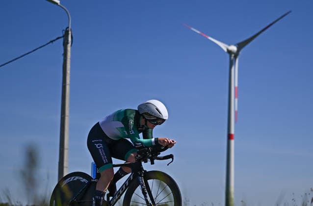UCI Para Cycling Road World Cup: Round 2 Picture by Mathew Wells SWpix.com - 29 04 2026 - Cycling - UCI Para Cycling Road World Cup: Round 2 - Gistel, West Flanders, Belgium - Women C2 Individual Time Trial (ITT) - Heather Jameson (Ireland) Copyright: x xSWpix.comx(t axPhotographyxHubxLtd)xMathewxWells SWpix.comx SWP-3030-13544
