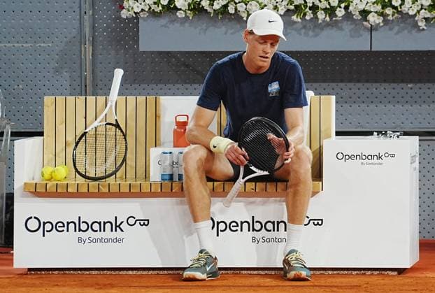 TENNIS - MUTUA MADRID OPEN 2026 - 29 04 2026 Laurent Lairys MAXPPP - Jannik Sinner in Trainer during the Mutua Madrid Open 2026, ATP, Tennis Herren Masters 1000 and WTA, Tennis Damen 1000 on 29 April 2026 at La Caja Magica in Madrid, Spain - Photo: Laurent Lairys MADRID SPAIN  Copyright: xMAXPPPxLaurentxLairysx LLR202604290176 LLR202604290176