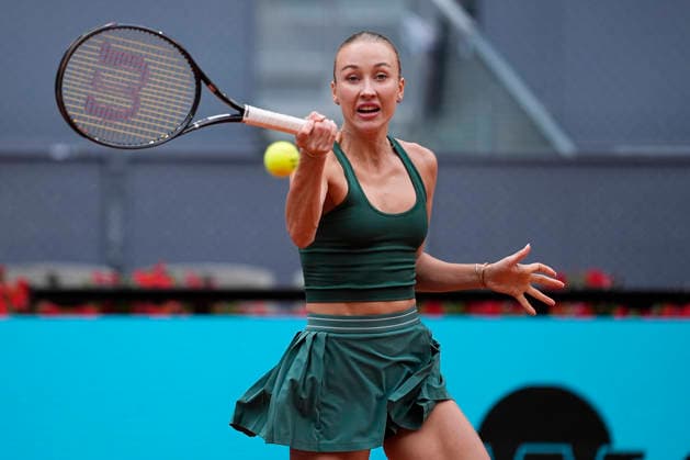 Tennis, WTA tournament in Madrid