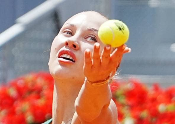 TENNIS - MUTUA MADRID OPEN 2026 - 29 04 2026 Laurent Lairys MAXPPP - Anastasia Potapova of Austria during the Mutua Madrid Open 2026, ATP, Tennis Herren Masters 1000 and WTA, Tennis Damen 1000 on 29 April 2026 at La Caja Magica in Madrid, Spain - Photo: Laurent Lairys MADRID SPAIN  Copyright: xMAXPPPxLaurentxLairysx LLR202604290776 LLR202604290776