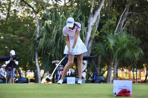 RIVIERA MAYA OPEN AT MAYAKOBA 2026 RIVIERA MAYA OPEN AT MAYAKOBA 2026 PROAM TOURNAMENT 29042026 PLAYA DEL CARMEN, QUINTANA ROO Action photo of Spanish Carolina Chacarra, during the ProAm tournamet of the Riviera Maya Open at Mayakoba 2026 at El Camaleon Golf Club in Playa del Carmen, Mexico Action photo of Spanish Carolina Chacarra, during the ProAm tournamet of the Riviera Maya Open at Mayakoba 2026 at El Camaleon Golf Club in Playa del Carmen, Mexico Photo by IMAGENSHOP AGENCIA FOTOGRAFICA PLAYA DEL CARMEN QUINTANA ROO MEXICO Copyright: xISABELAxQUIROZx